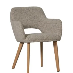 Eetkamerstoelen<WOOOD Eetkamerstoel Murat Beige