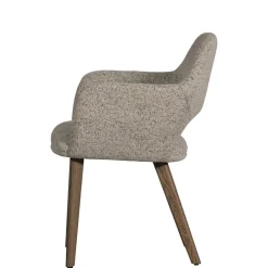 Eetkamerstoelen<WOOOD Eetkamerstoel Murat Beige