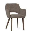 Eetkamerstoelen<WOOOD Eetkamerstoel Murat Taupe