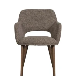 Eetkamerstoelen<WOOOD Eetkamerstoel Murat Taupe