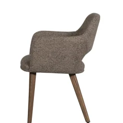 Eetkamerstoelen<WOOOD Eetkamerstoel Murat Taupe