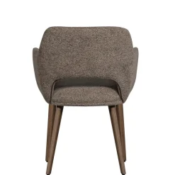 Eetkamerstoelen<WOOOD Eetkamerstoel Murat Taupe