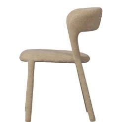 Eetkamerstoelen<WOOOD Eetkamerstoel Noble Zand
