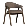 Eetkamerstoelen<WOOOD Eetkamerstoel Tunar Bruin