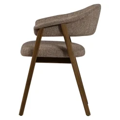 Eetkamerstoelen<WOOOD Eetkamerstoel Tunar Bruin