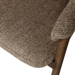 Eetkamerstoelen<WOOOD Eetkamerstoel Tunar Bruin