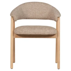 Eetkamerstoelen<WOOOD Eetkamerstoel Tunar Naturel