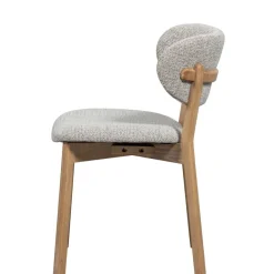 Eetkamerstoelen<WOOOD Eetkamerstoel Udar Beige