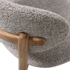 Eetkamerstoelen<WOOOD Eetkamerstoel Udar Beige
