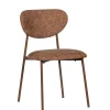 Eetkamerstoelen<WOOOD Eetkamerstoel Valor Bruin