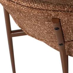 Eetkamerstoelen<WOOOD Eetkamerstoel Valor Bruin