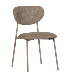 Eetkamerstoelen<WOOOD Eetkamerstoel Valor Zand