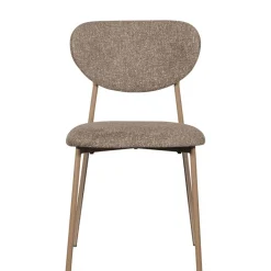 Eetkamerstoelen<WOOOD Eetkamerstoel Valor Zand