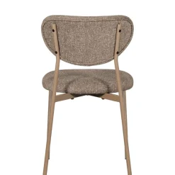 Eetkamerstoelen<WOOOD Eetkamerstoel Valor Zand