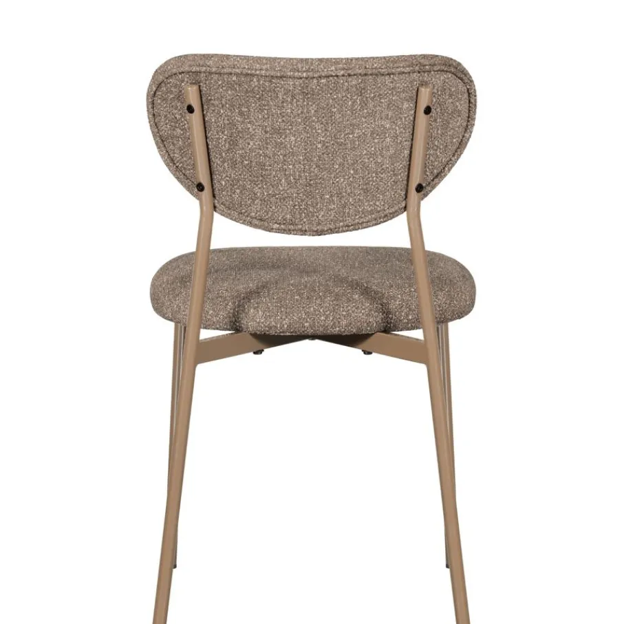Eetkamerstoelen<WOOOD Eetkamerstoel Valor Zand