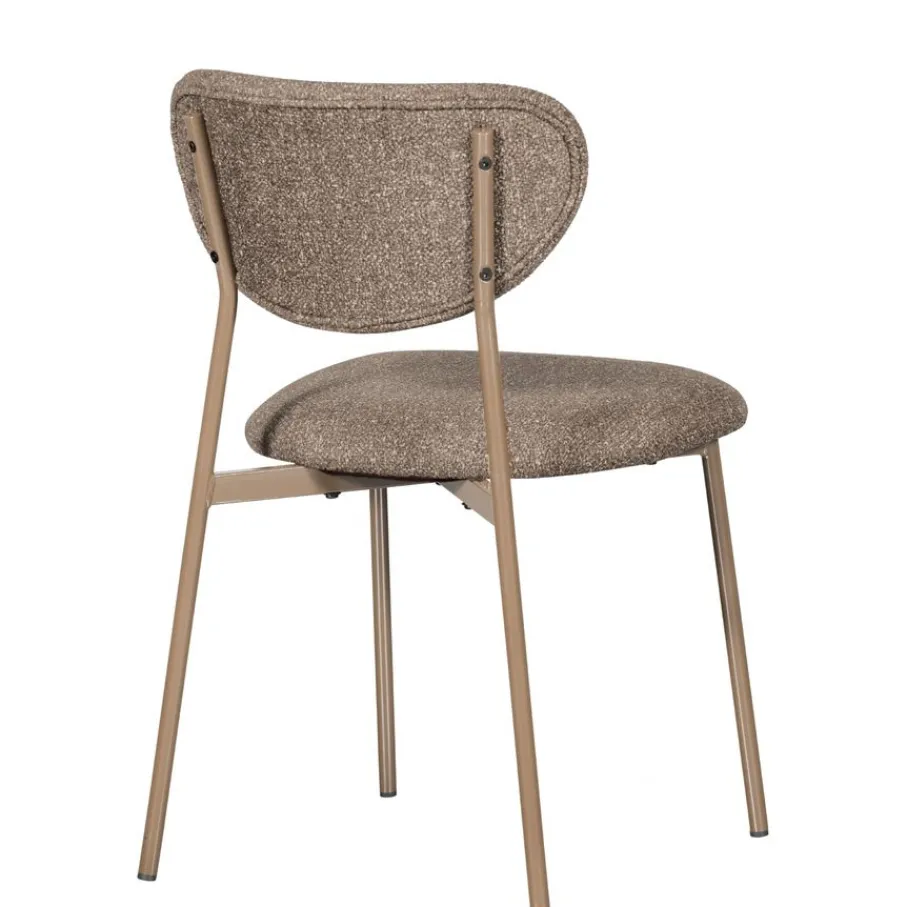Eetkamerstoelen<WOOOD Eetkamerstoel Valor Zand