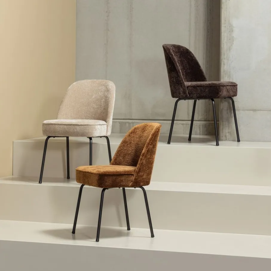 Eetkamerstoelen<WOOOD Eetkamerstoel Vogue Beige