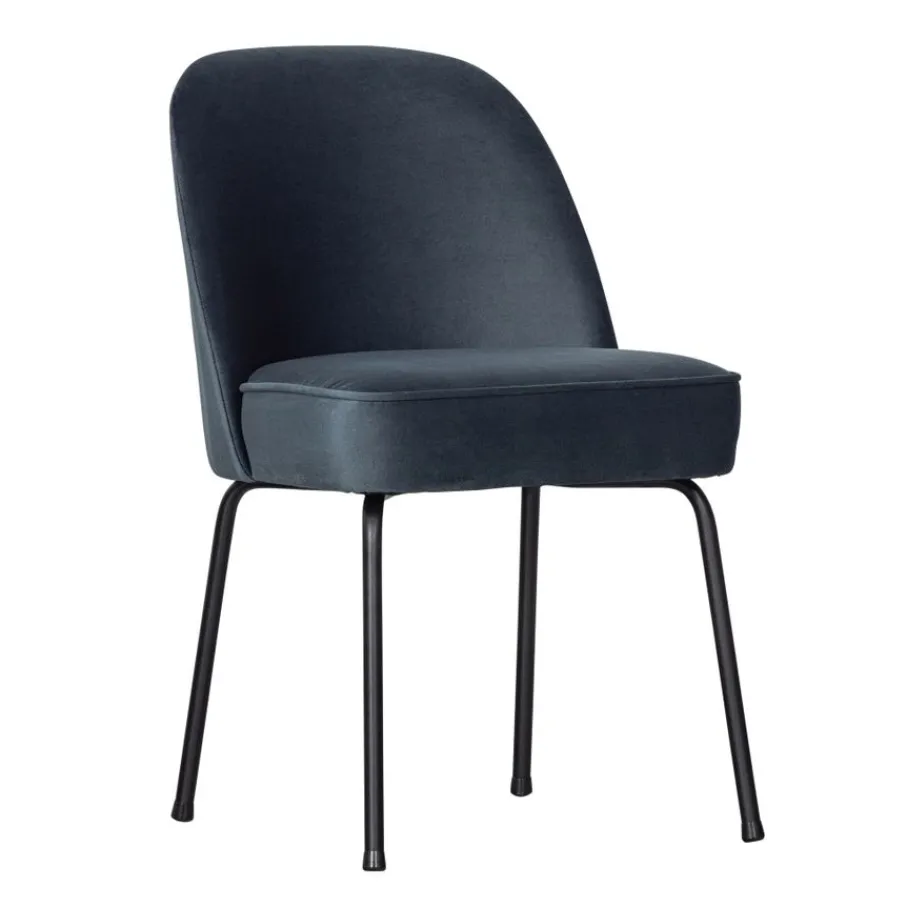 Eetkamerstoelen<WOOOD Eetkamerstoel Vogue Blauw
