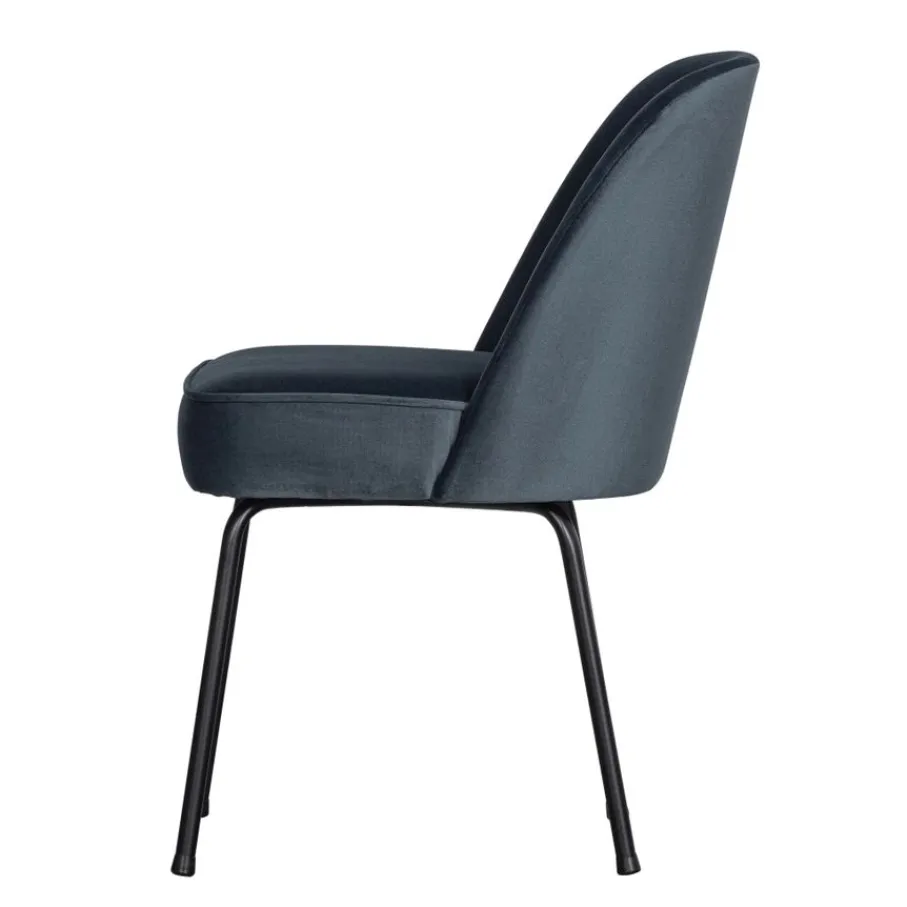Eetkamerstoelen<WOOOD Eetkamerstoel Vogue Blauw