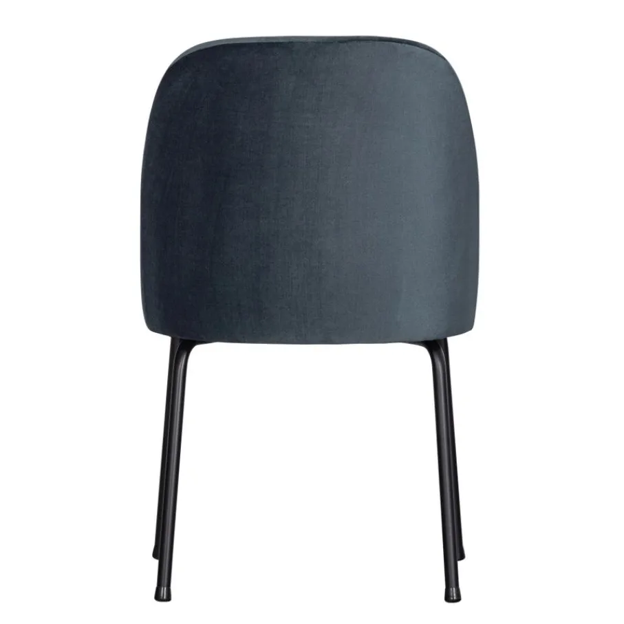 Eetkamerstoelen<WOOOD Eetkamerstoel Vogue Blauw
