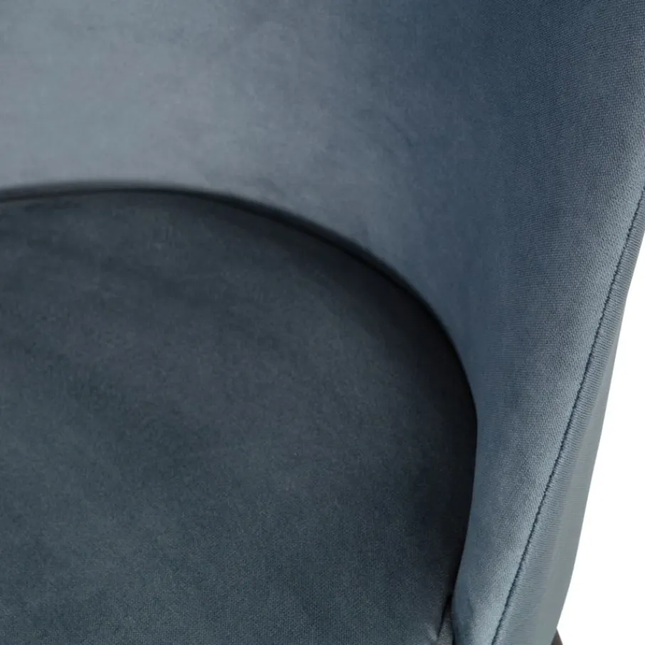 Eetkamerstoelen<WOOOD Eetkamerstoel Vogue Blauw
