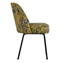 Eetkamerstoelen<WOOOD Eetkamerstoel Vogue Geel