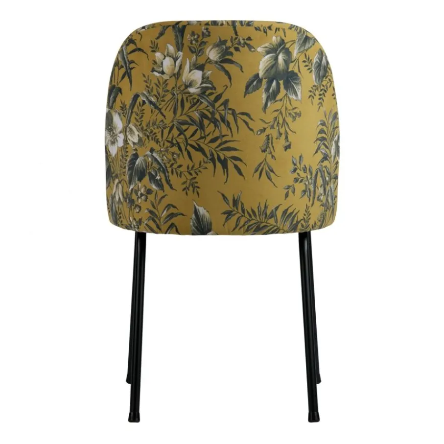 Eetkamerstoelen<WOOOD Eetkamerstoel Vogue Geel