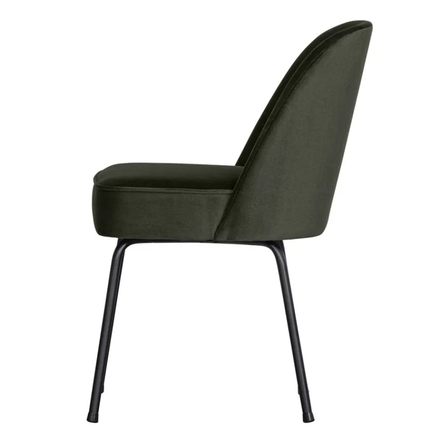 Eetkamerstoelen<WOOOD Eetkamerstoel Vogue Groen