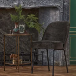 Eetkamerstoelen<WOOOD Eetkamerstoel Vogue Zwart