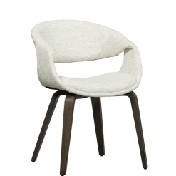 Eetkamerstoelen<WOOOD Eetkamerstoel Yossi Beige