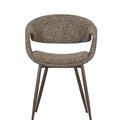Eetkamerstoelen<WOOOD Eetkamerstoel Yossi Bruin