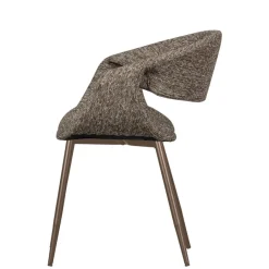 Eetkamerstoelen<WOOOD Eetkamerstoel Yossi Bruin