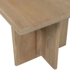 Eettafels<WOOOD Eettafel Ato Naturel - 220x90 cm