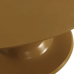 Eettafels<WOOOD Eettafel Blanco Honinggeel - Ø 120 cm