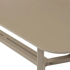 Eettafels<WOOOD Eettafel Ferion Mud - 240x90 cm