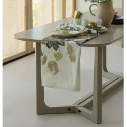 Eettafels<WOOOD Eettafel Ferion Mud - 240x90 cm