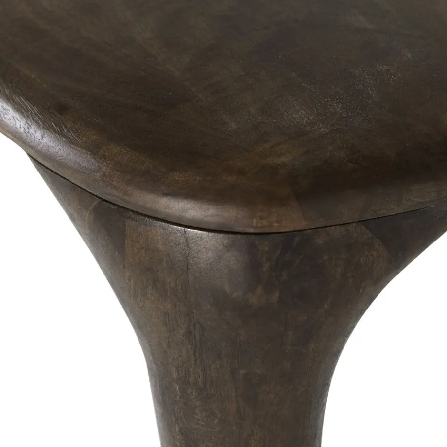 Eettafels<WOOOD Eettafel Fiore Donkerbruin - 190x95 cm