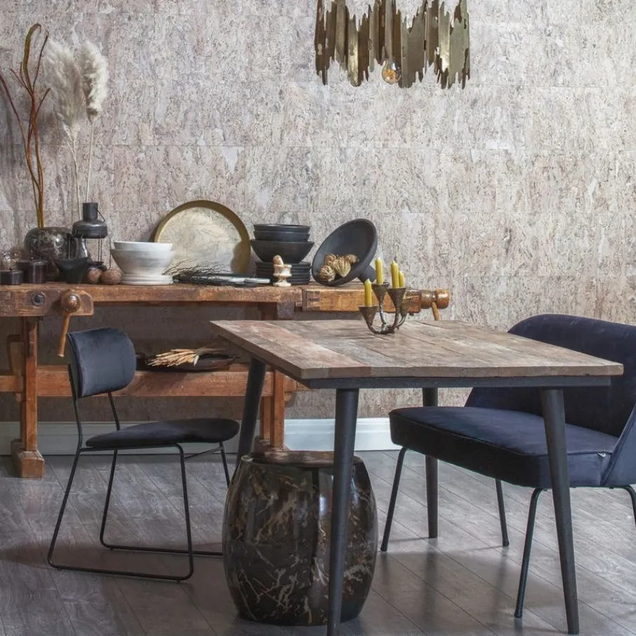 Eettafels<WOOOD Eettafel Guild Bruin - 220x90 cm