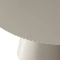 Eettafels<WOOOD Eettafel Jorre Beige - Ø 120 cm
