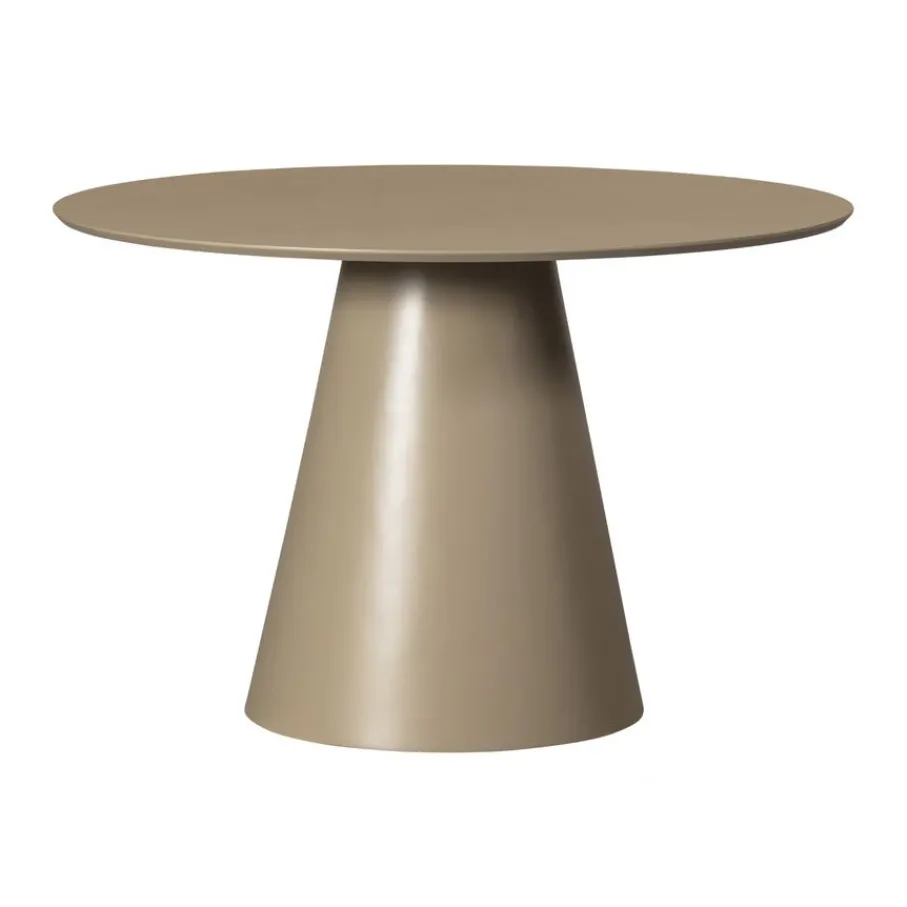 Eettafels<WOOOD Eettafel Jorre Bruin - Ø 120 cm