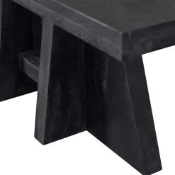 Eettafels<WOOOD Eettafel Kean Zwart - 220x100 cm