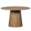 Eettafels<WOOOD Eettafel Maan Bruin - Ø 120 cm