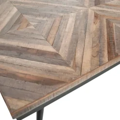 Eettafels<WOOOD Eettafel Rhombic Bruin - 220x90 cm
