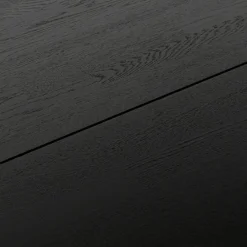 Eettafels<WOOOD Eettafel Rhonda Zwart - Ø 129 cm