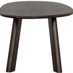 Eettafels<WOOOD Eettafel Roundly Bruin - 200x100 cm