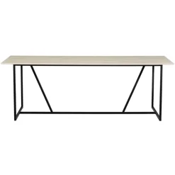 Eettafels<WOOOD Eettafel Silas Dust - 220x90 cm