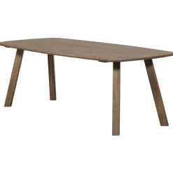 Eettafels<WOOOD Eettafel Tablo Bruin - 220x100 cm