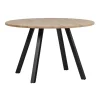 Eettafels<WOOOD Eettafel Tablo Naturel - Ø 120 cm