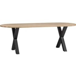 Eettafels<WOOOD Eettafel Tablo Naturel - 220x90 cm