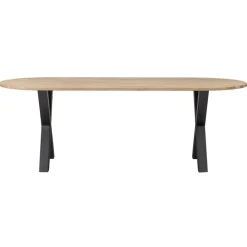 Eettafels<WOOOD Eettafel Tablo Naturel - 220x90 cm